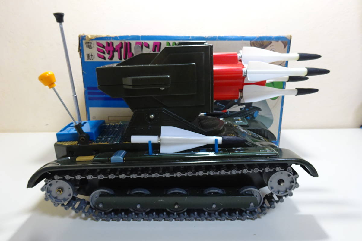 マスダヤ（増田屋）ブリキ玩具☆ 初期型 MS-58ミサイル戦車-