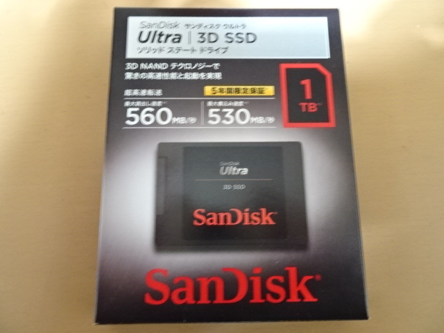 [ジャンク] SanDisk SDSSDH3-1T00 SATA SSD 1TB