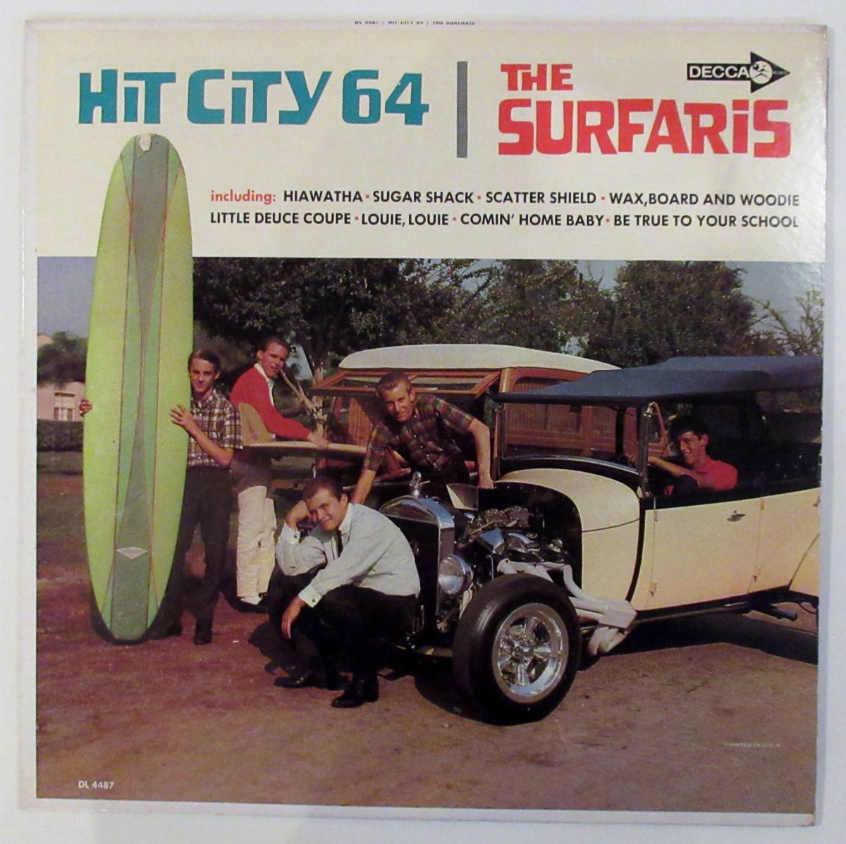  запись (LP) The * Safari -z(THE SURFARIS)HIT CITY