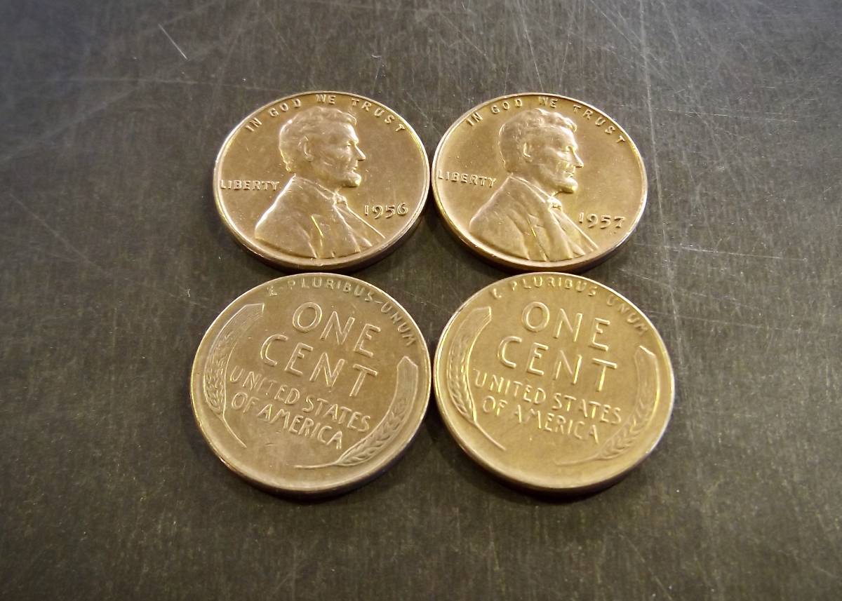 1セント硬貨  D アメリカ合衆国 リンカーン 1ペニー リンカーン