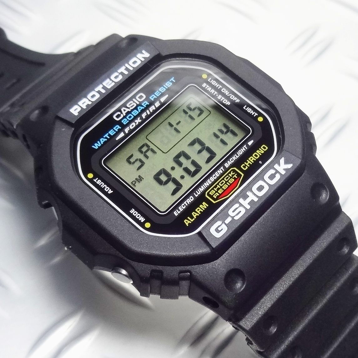 レア未使用品G-SHOCK DW-5600E-1 復刻スピードモデル1996