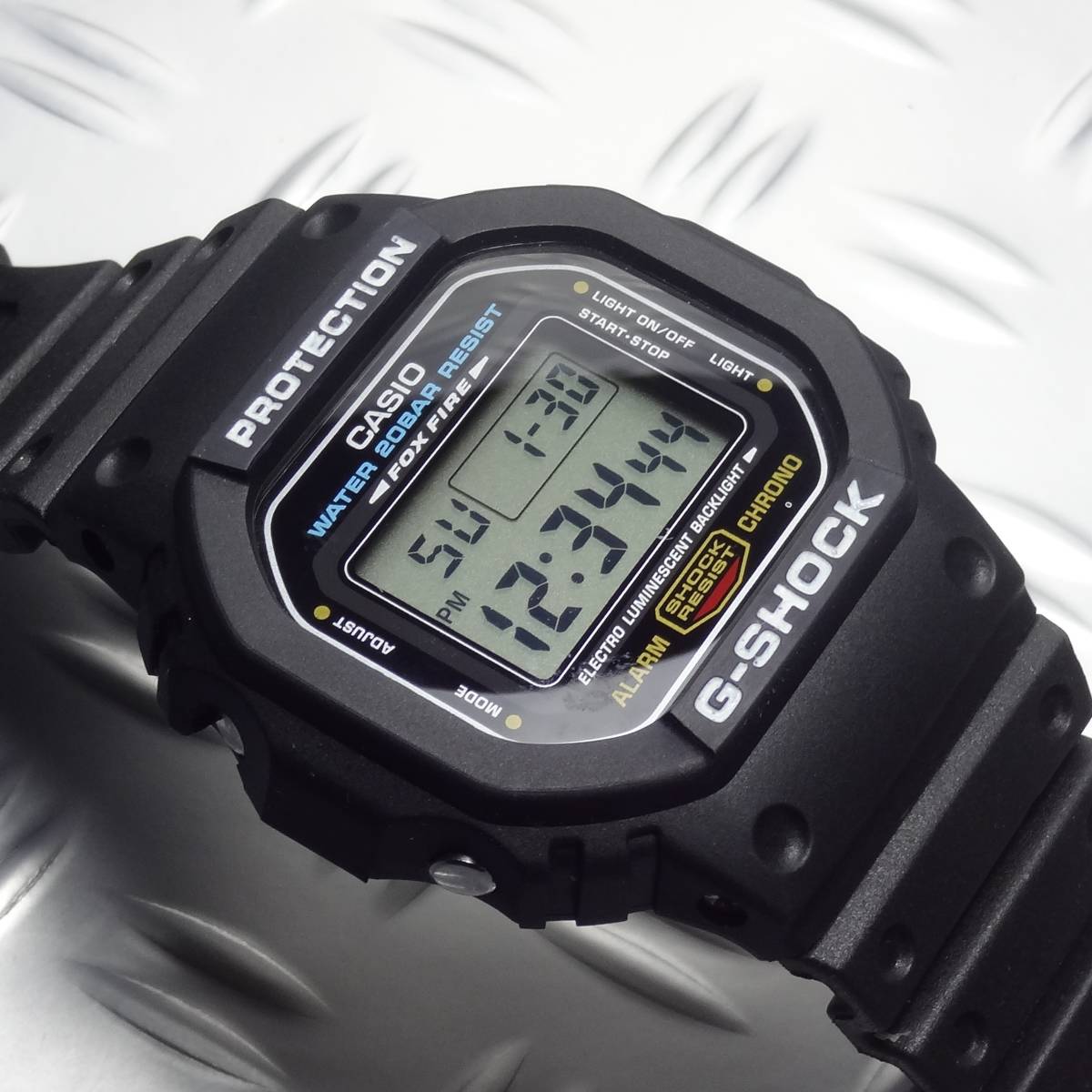 レア 未使用品 G-SHOCK DW-5600E-1 復刻スピードモデル 1996 FOXFIRE版