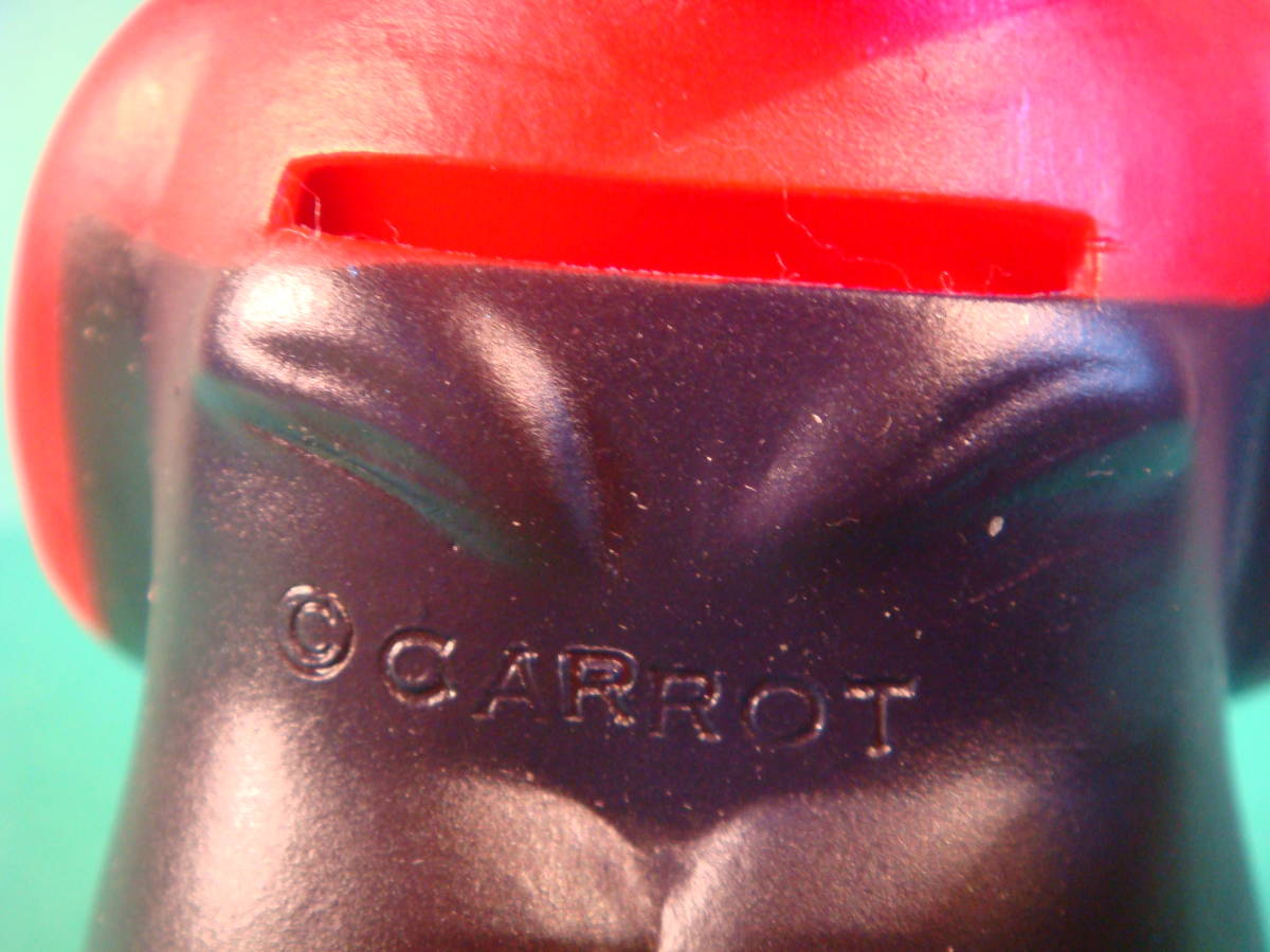 お願いキュウピー　ソフビ貯金箱　スパイダーマン　CARROT　高さ約14.5cm_画像5