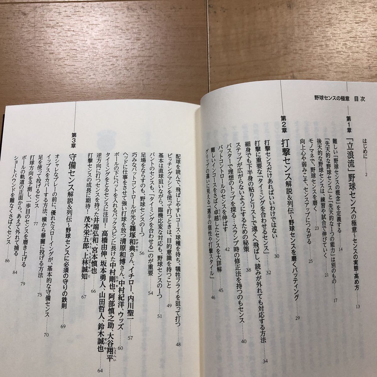 【A】２冊セット　野球センスの極意&名手に学ぶプロフェッショナル野球論　立浪和義超打撃術_画像2