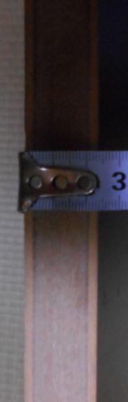 木制板 黒め 家具部材 建筑材料 中古 2枚