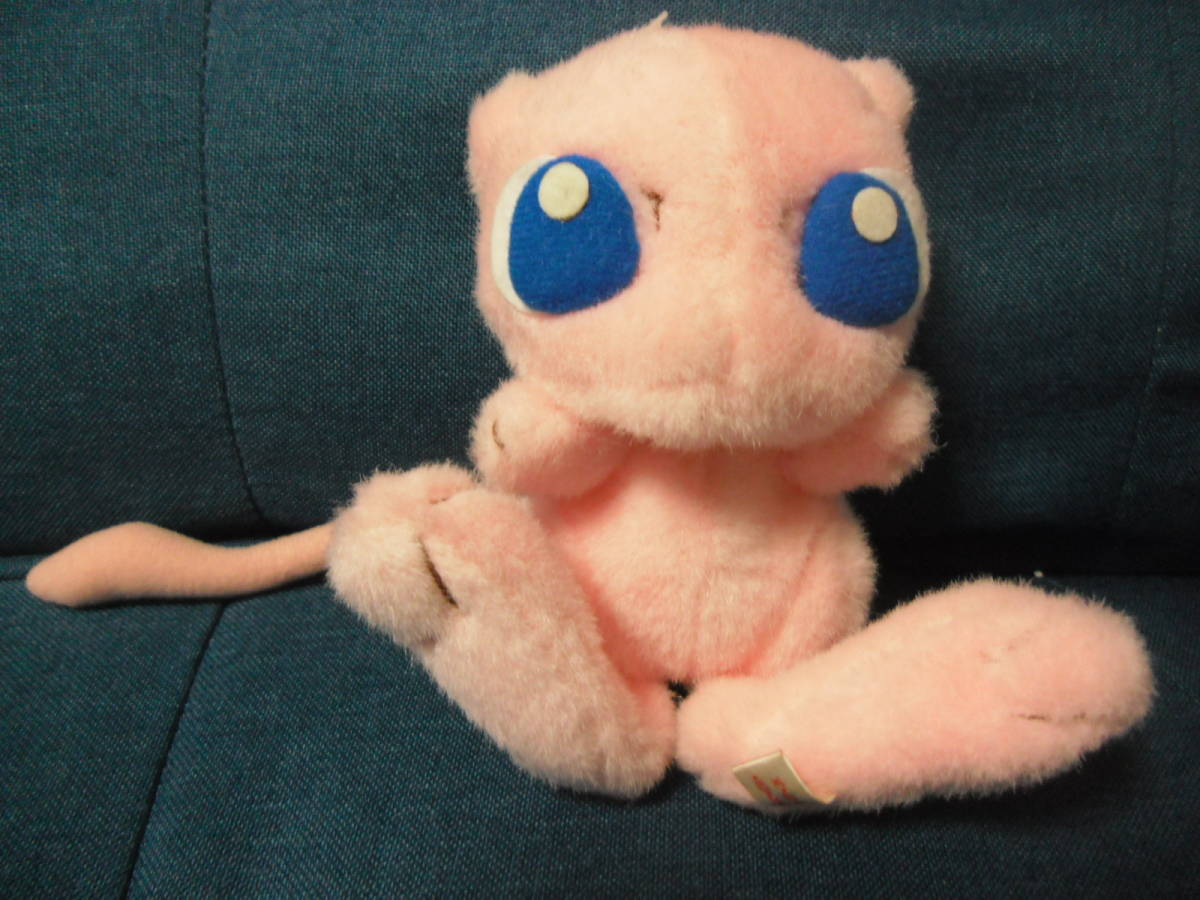 希少品 ピコピコハンマーぬいぐるみ ミュウ 2005年 レトロ Yahoo!オークション - TOMY トミー製 ミュウ ぬいぐるみ 初期