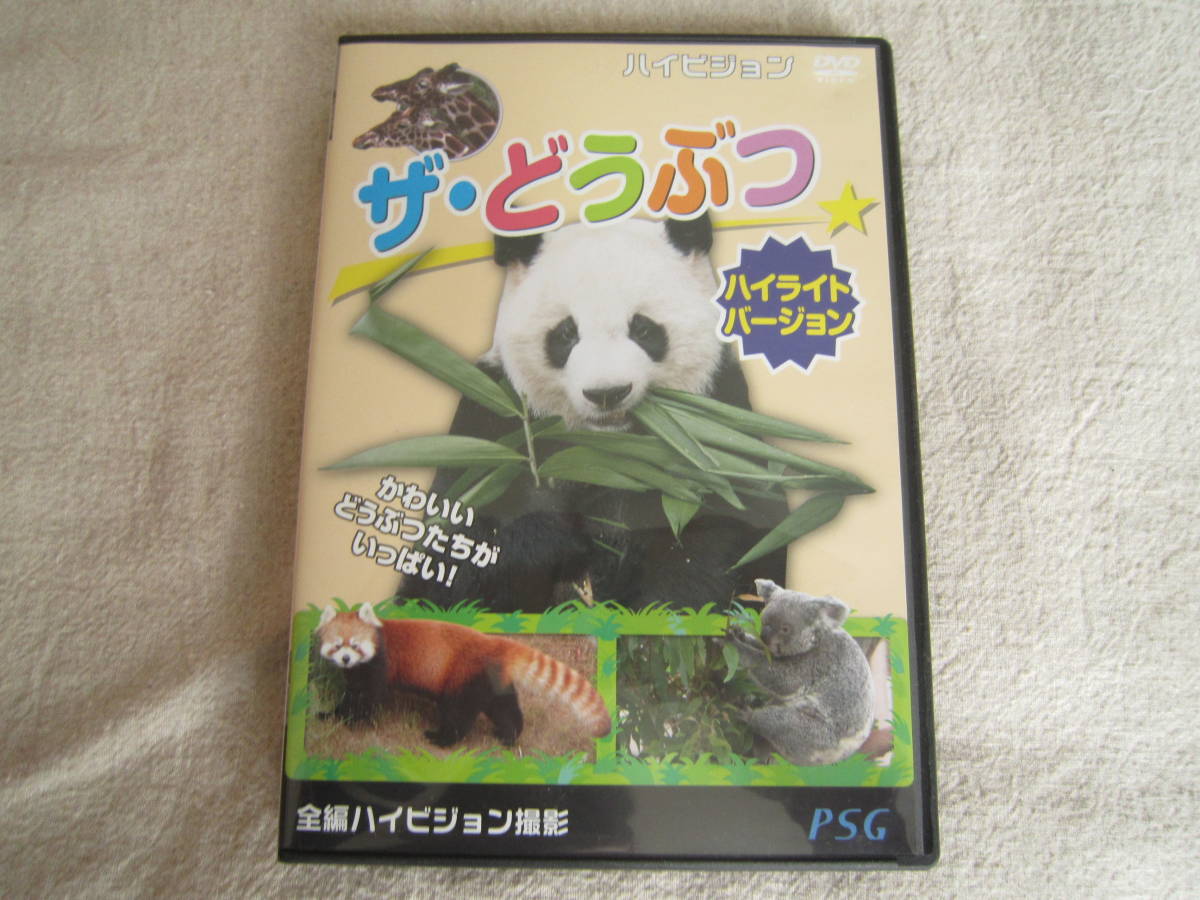 DVD　ハイビジョン　ザ・どうぶつ　ハイライトバージョン_画像1