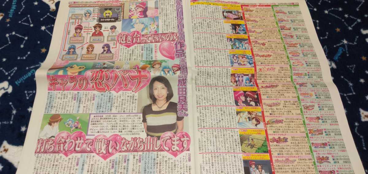 お父さんお母さんのためのプリキュア新聞 by日刊スポーツ 2014年秋号 ハピネスチャージプリキュア フナッシー 世界のプリキュア 歴代37人_画像7