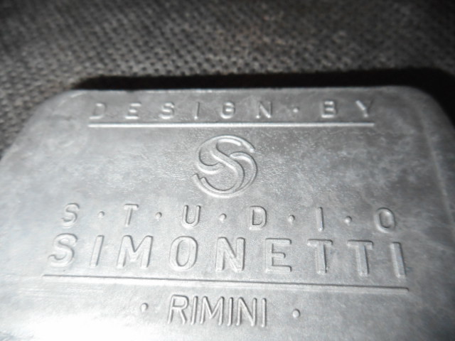  Италия производства AIISEA Chair SIMONETTIa-ru декоративный элемент современный стул aluminium кожа обивка 2 ножек стул б/у товар 