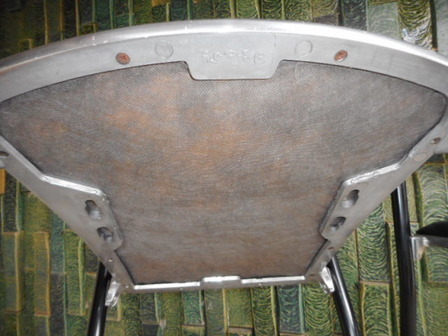  Италия производства AIISEA Chair SIMONETTIa-ru декоративный элемент современный стул aluminium кожа обивка 2 ножек стул б/у товар 