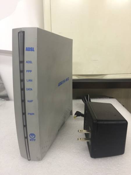 【NTT】 東日本　ADSLモデムNVIII　 (NV3）+スプリッター 初期化済 在庫複数