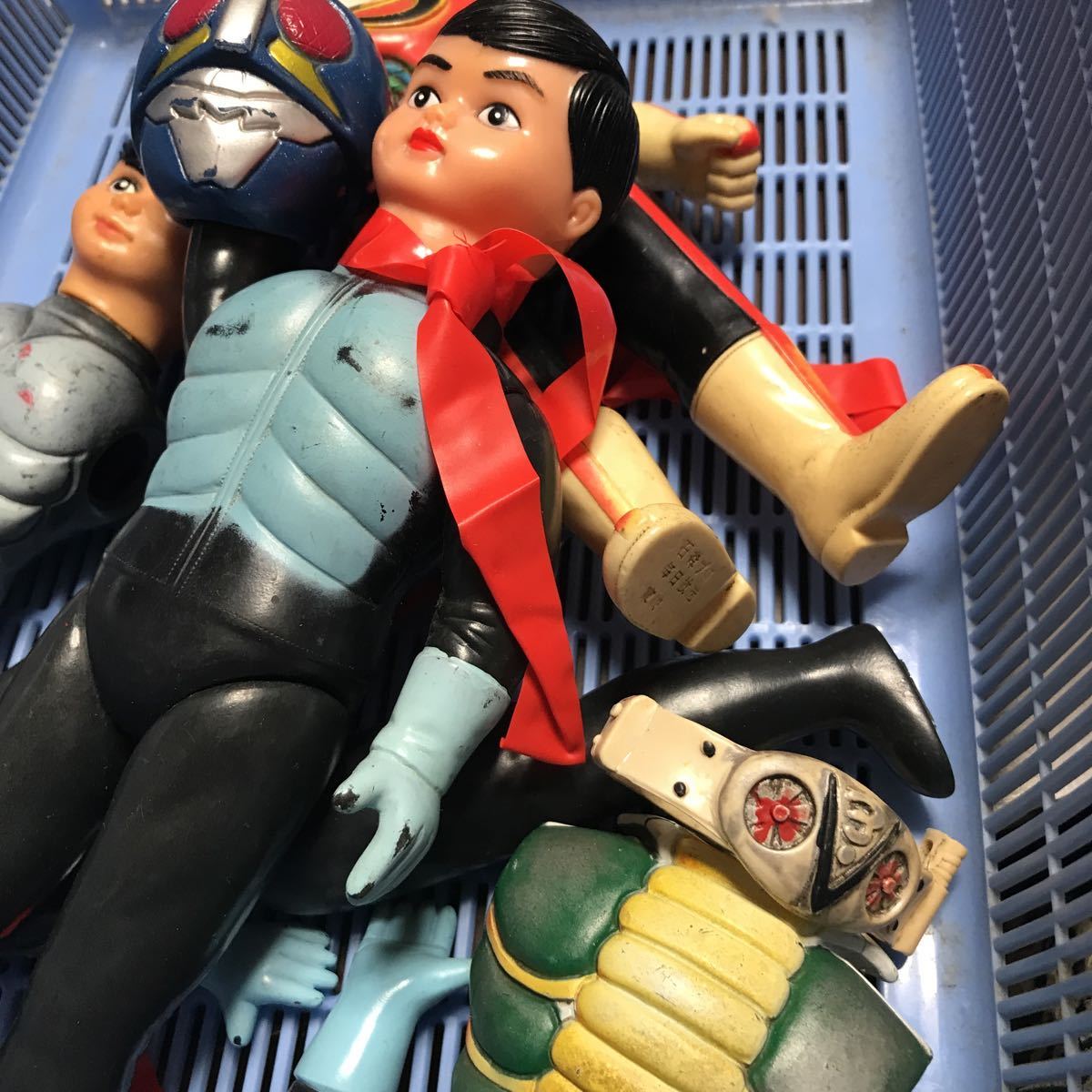 当時物 ソフビ 仮面ライダー ストロンガー 旧バンダイ おたふく 当時物 ソフビ 仮面ライダー ストロンガー 旧バンダイ おたふく