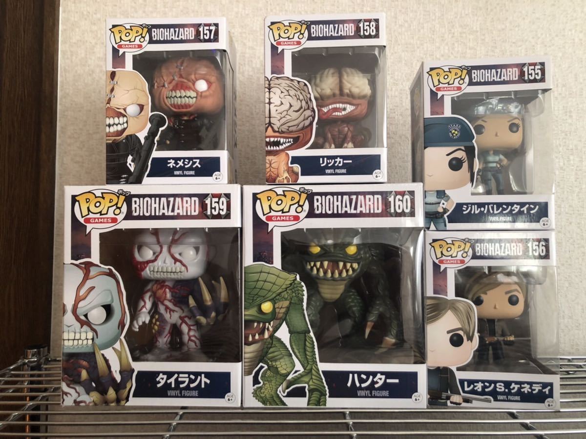 新品同様 バイオハザード FUNKO POP 6体セット iauoe.edu.ng
