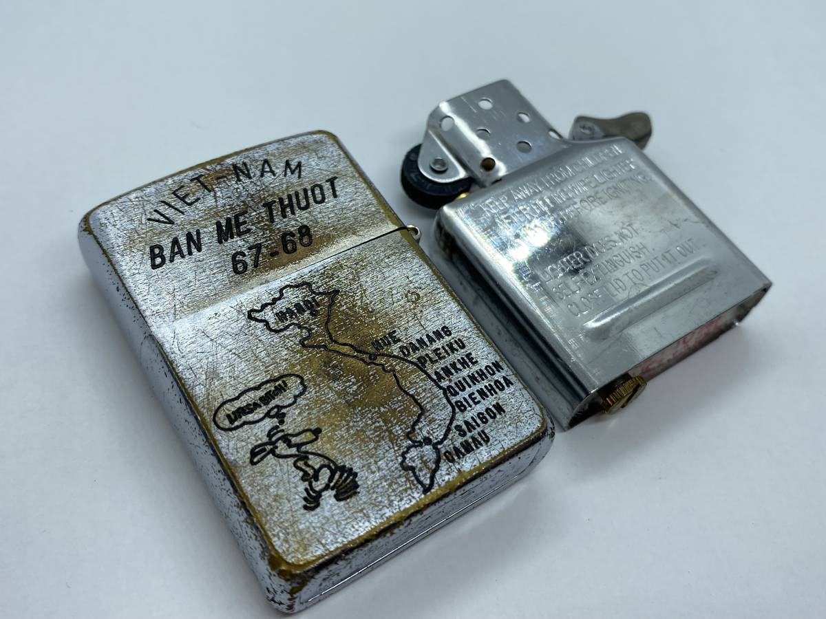 希少デザイン】中身新品 本物 1969年製 zippo VIET NAM ベトナムジッポ