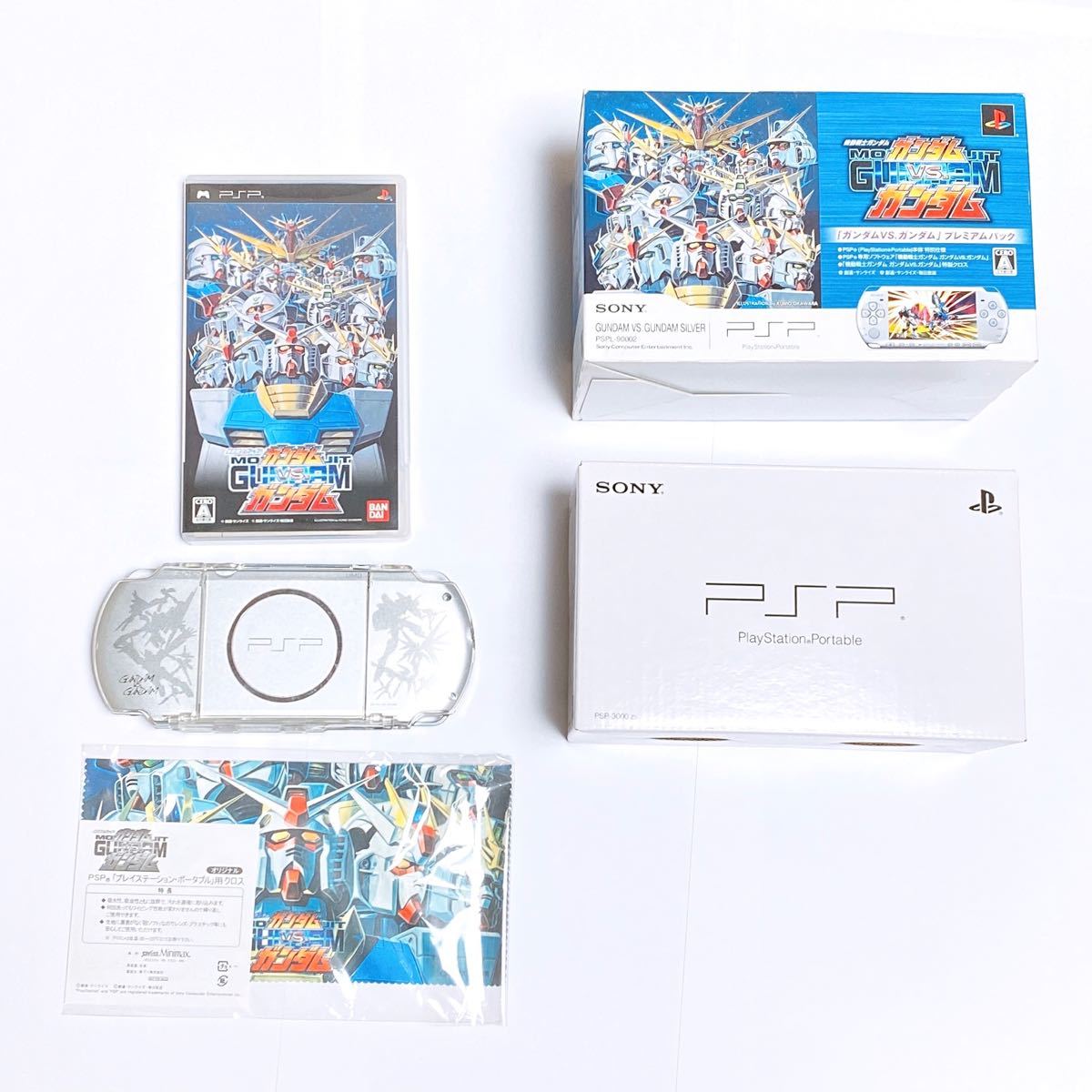 値段が激安 PSP 3000 ガンダムvs ガンダム 限定モデル 美品 本体のみ