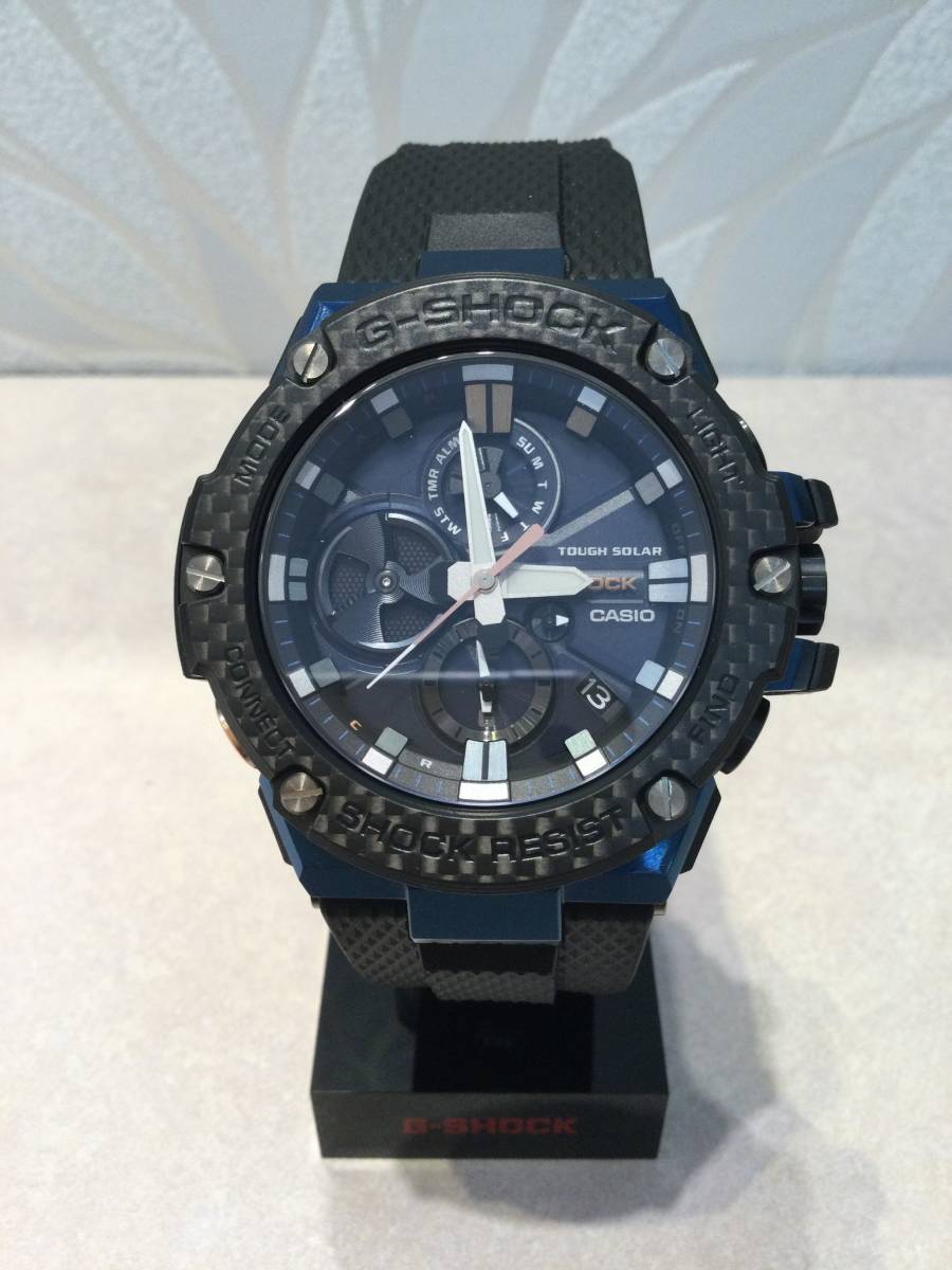 最終値下げ！G-SHOCK GST-B100XB-2AJF カーボンベゼル - 通販