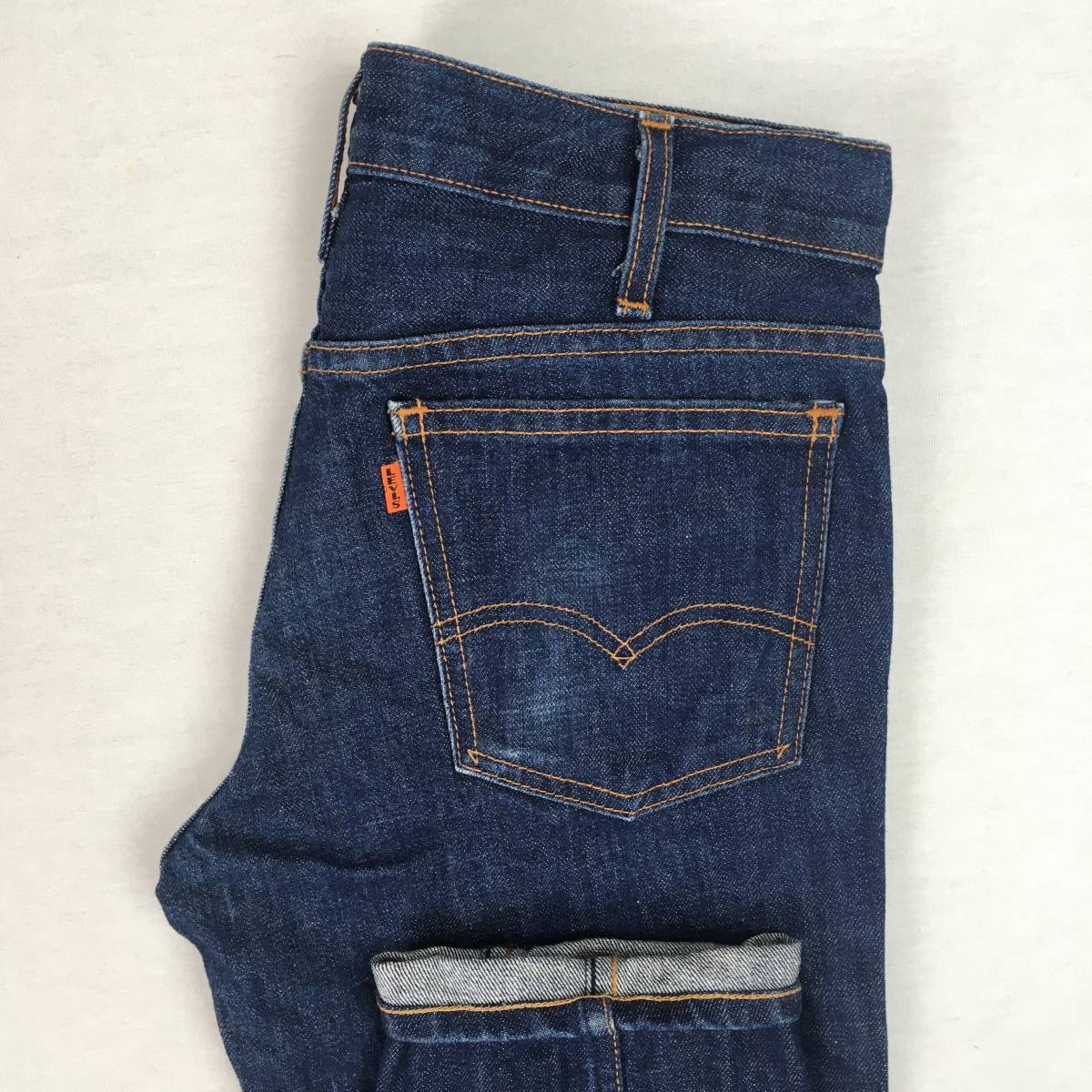 LEVI'S リーバイス 606 68606-0018 LVC 1968モデル BIG'E' 米国製 09年 デニム ジーンズ スーパースリム W29 オレンジタブ TALONジップ