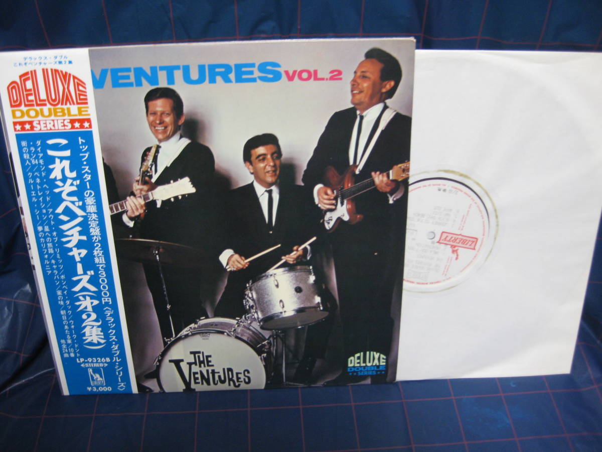 赤盤ガリ刷り極上美品！】 THE VENTURES/これぞベンチャーズ(第2集　帯付　PROMO WITE LABEL RED WAX LP　NM_画像1