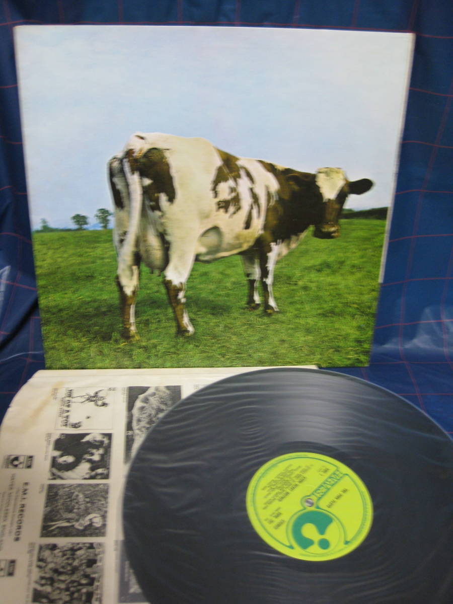 UK原盤GRAMOリムでEMIロゴ無しマト１の初回LP】PINK FLOYD/ATOM HEART MOTHER（原子心母）_画像1