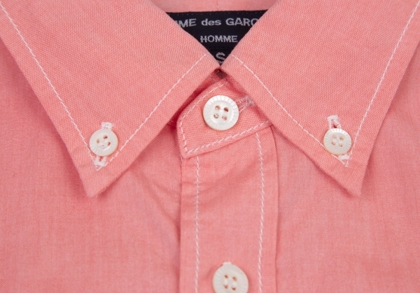 コムデギャルソン オムCOMME des GARCONS HOMME コットンボタンダウンシャツ ピンクS 【メンズ】_画像3