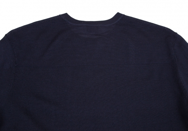  Acne s Today male Acne Studios Ram wool rib knitted so- navy blue M [ men's ]