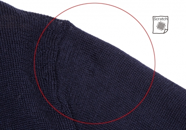  Acne s Today male Acne Studios Ram wool rib knitted so- navy blue M [ men's ]