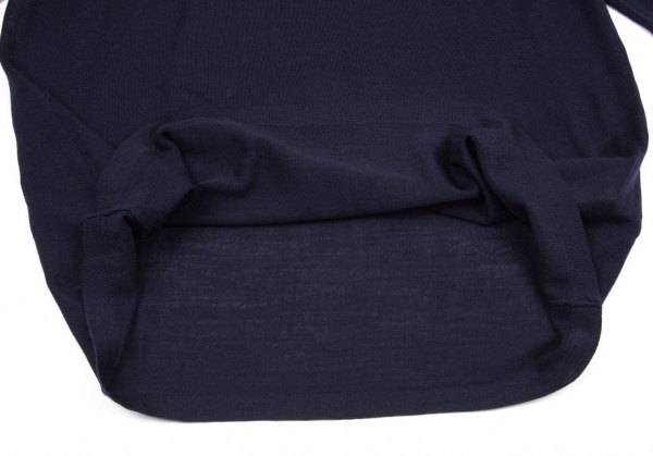  Acne s Today male Acne Studios Ram wool rib knitted so- navy blue M [ men's ]