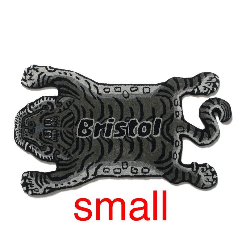 Sサイズ 黒 F C Real Bristol BRISTOL TIGER SMALL RUG MAT ラグ