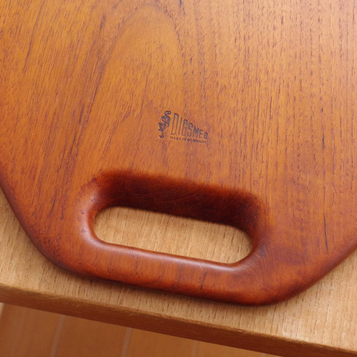 ビンテージ】Digsmed デンマーク Denmark チーク Teak トレイ ビンテージ】Digsmed デンマーク Denmark チーク Teak トレイ