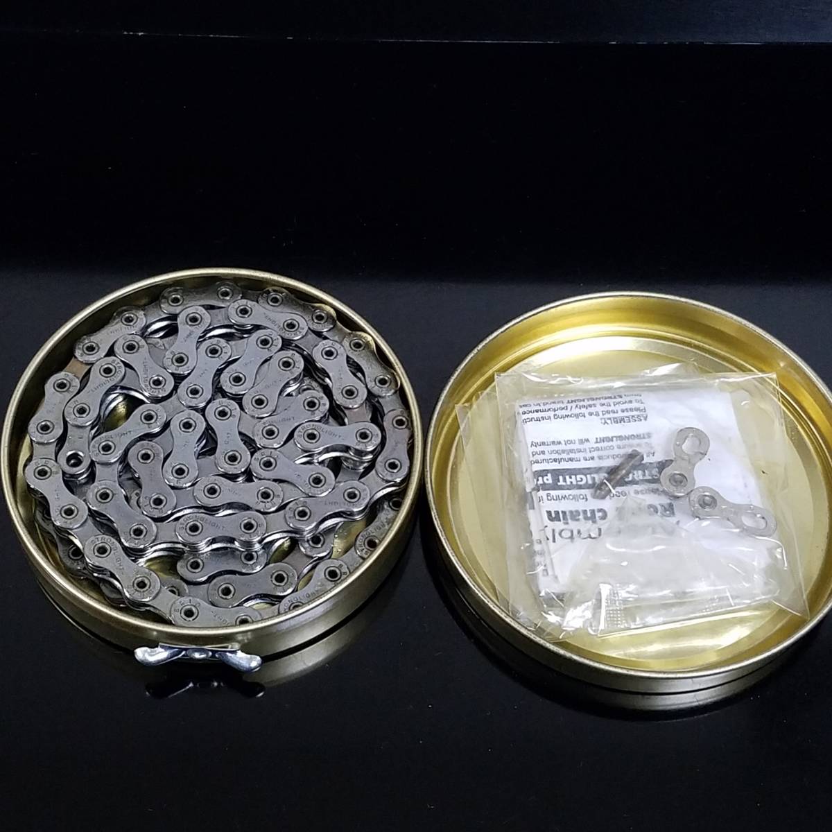送料無料 STRONGLIGHT CHAIN SR-10 ストロングライト チェーン 未使用品 レストア コレクションに_画像2