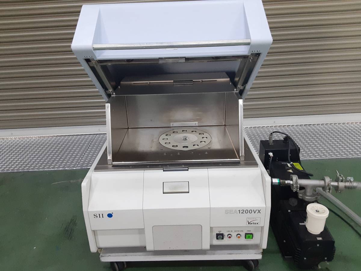SII 蛍光X線分析装置 SEA1200VX SII 蛍光X線分析装置 SEA1200VX