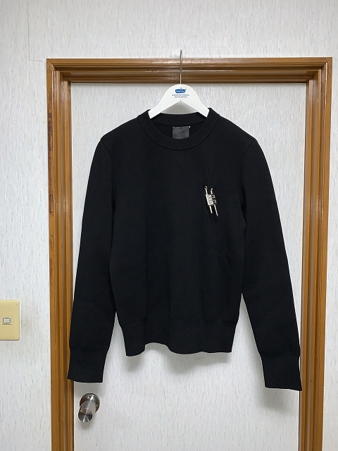 M 新品 21AW GIVENCHY パッドロック セーター ニット ジバンシー