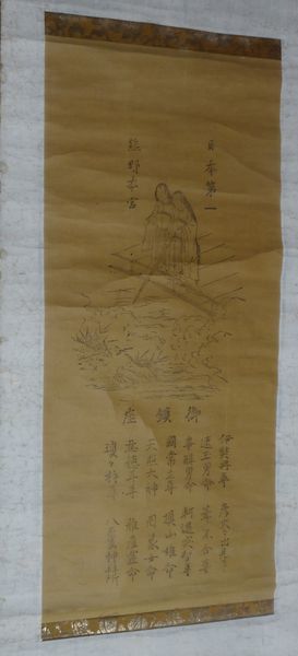  rare antique Japan the first bear .book@. large company god . god .. seat . fire fire . see . speed sphere man life paper pcs hold axis Shinto god company picture Japanese picture paper calligraphy old fine art 