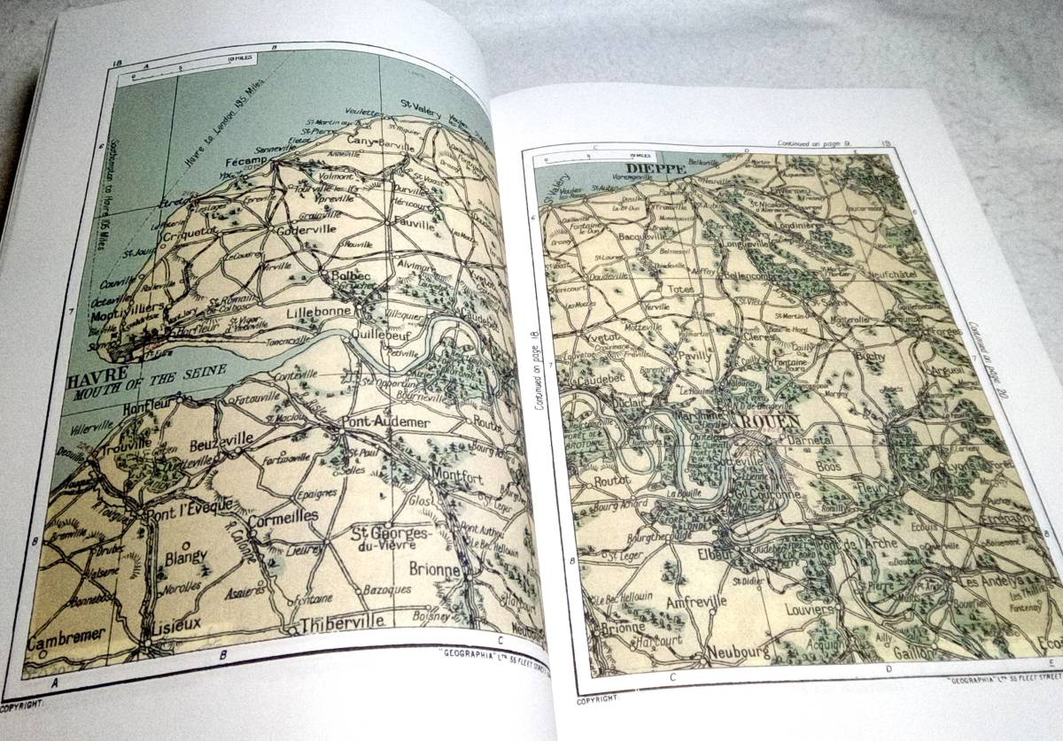 ＜洋書＞第一次大戦・西部戦線の戦場(戦没者墓地)　地図『The White Cross Touring Atlas of the Western Battlefields』アトラス