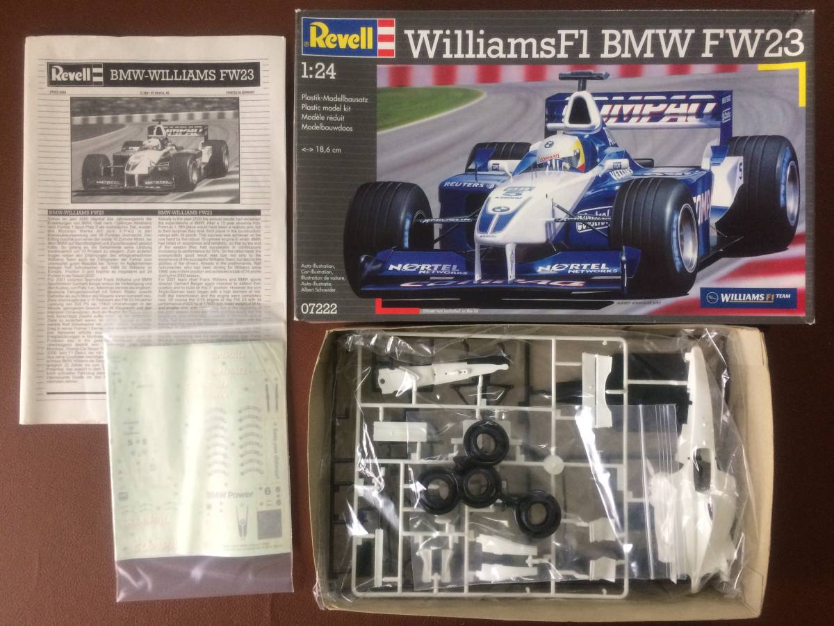 1/24　Revell　レベル　WilliamsF1 BMW FW23_画像3