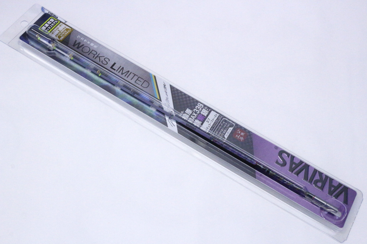 52%割引 VARIVAS公魚工房ワカサギ穂先桧原MAX339 燻紫銀LTD - ku777.ru