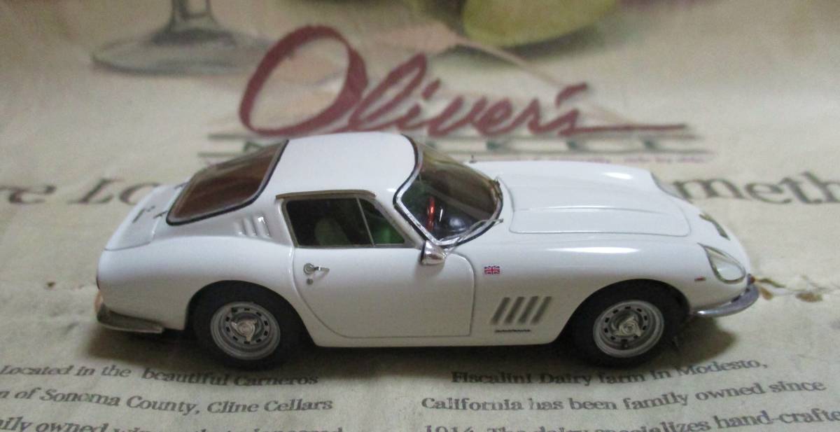 ☆激レア*プロ製作*Automany*1/43*Ferrari 275 GTB4 1966 ホワイト*フェラーリ≠BBR_画像6