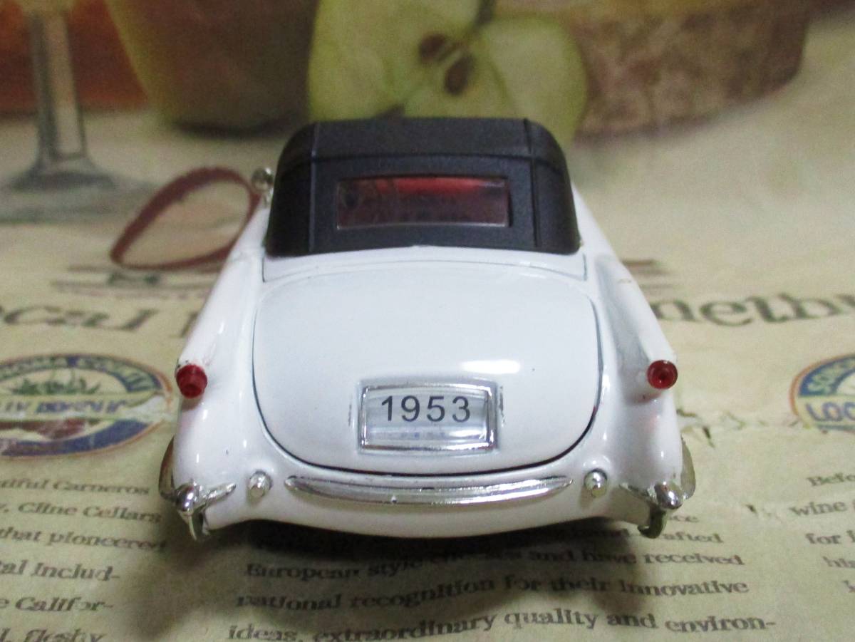 ☆レア絶版*Signature Models*1/32*1953 Chevrolet Corvette Convertible ホワイト≠フランクリンミント_画像5