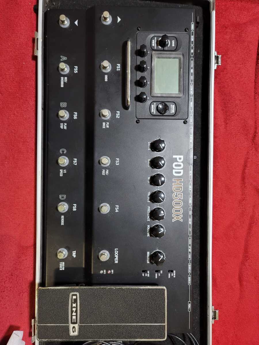 LINE6 POD HD500X マルチエフェクター www.gastech.com.tr