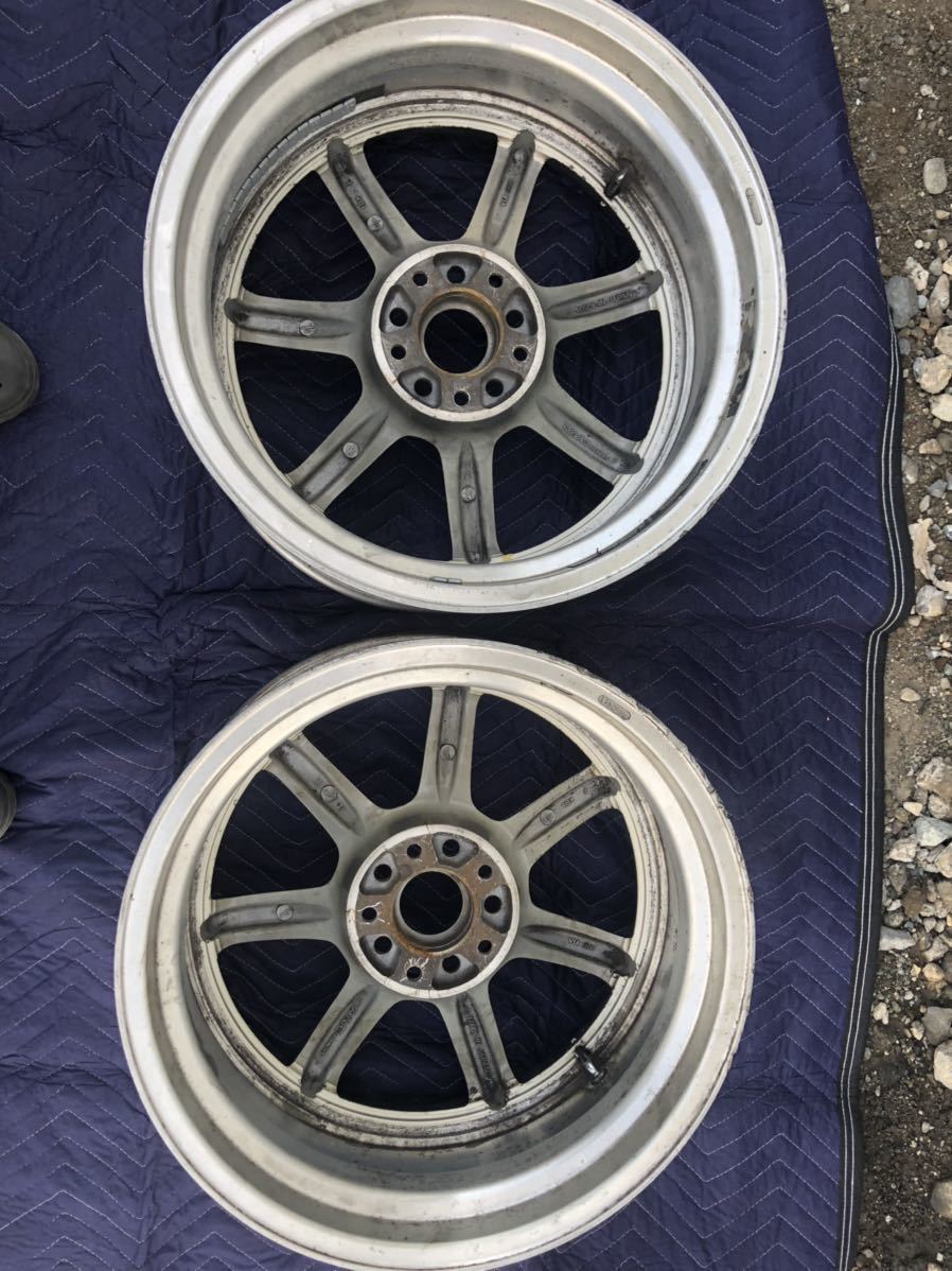 RAYS レイズ グラムライツ 57s pro 2本 18インチ 9j+0 オーダーサイズ シルビア 180sx jzx gtr ローレル スカイライン 等 4