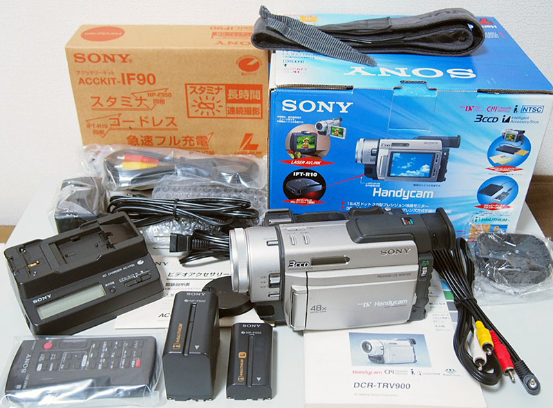 カメラ ビデオカメラ SONY ハンディカム ビデオカメラ DCR-TRV900 カメラ ビデオカメラ 