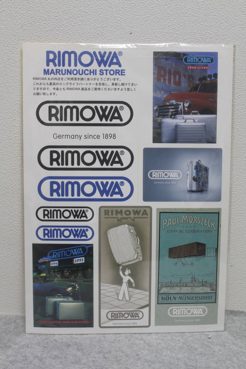 未使用 リモワ RIMOWA オリジナルステッカー