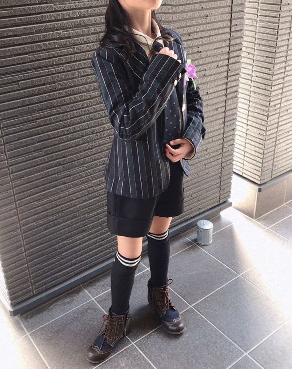 入学式 卒業式 女の子 スーツ ジャケット パンツ 145センチ