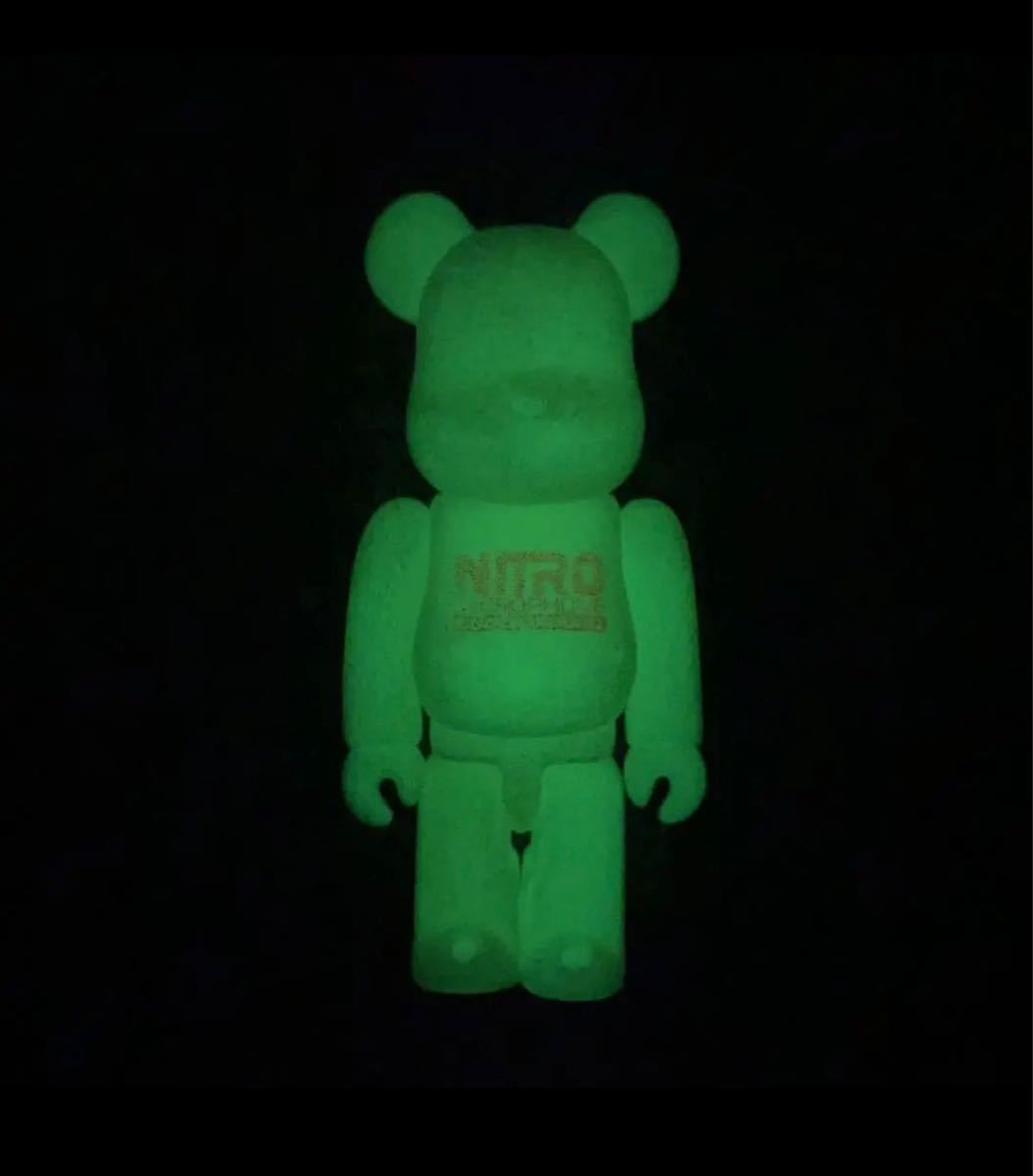 ベアブリック BE@RBRICK 100% NITRO nitraid 蓄光