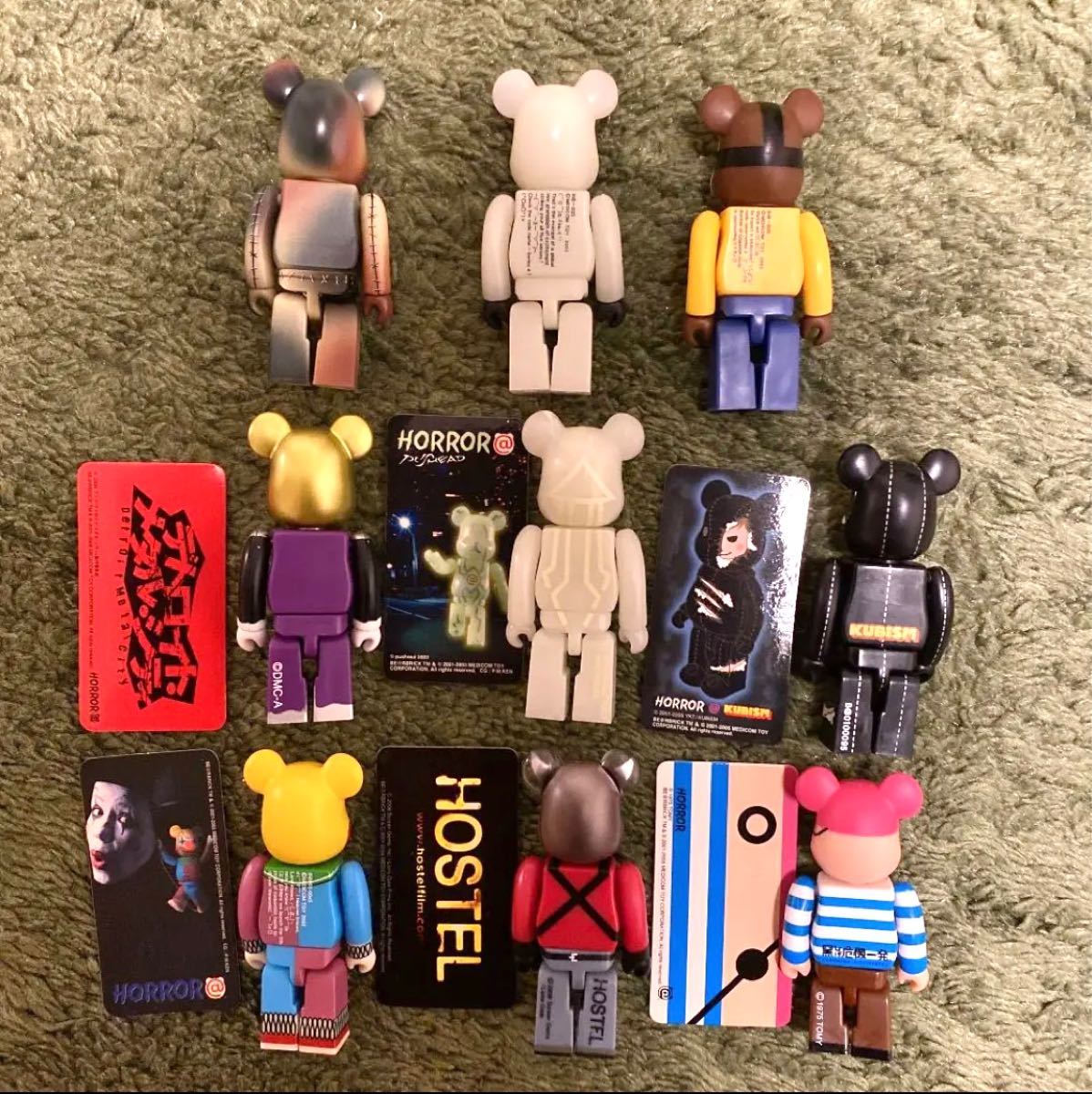ベアブリック BE@RBRICK 100% ホラー 9体セット 蓄光あり|Yahoo ベアブリック BE@RBRICK 100% ホラー 9体セット 蓄光あり|Yahoo