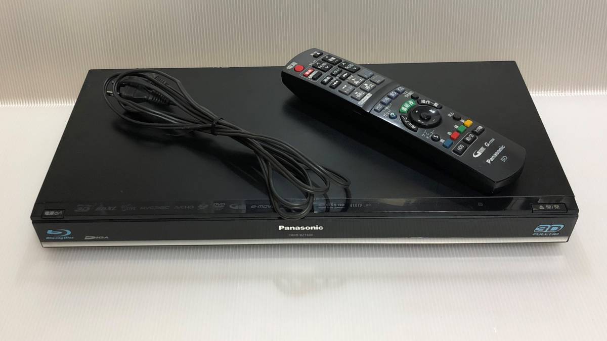 新品東芝HDD 4TB換装 HDD/BD動作確認済】 Panasonic DMR-BZT600 www