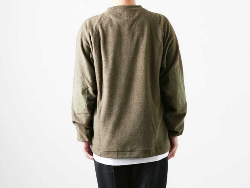 THE NORTH FACE PURPLE LABEL ノースフェイスパープルレーベル Pack Field Fleece Crew パックフィールドフリースクルー NA6050N ニット