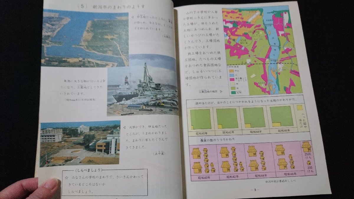 n* cotton plant did .. Niigata city Showa era 48 year issue Niigata city education research ... social studies research part /B08
