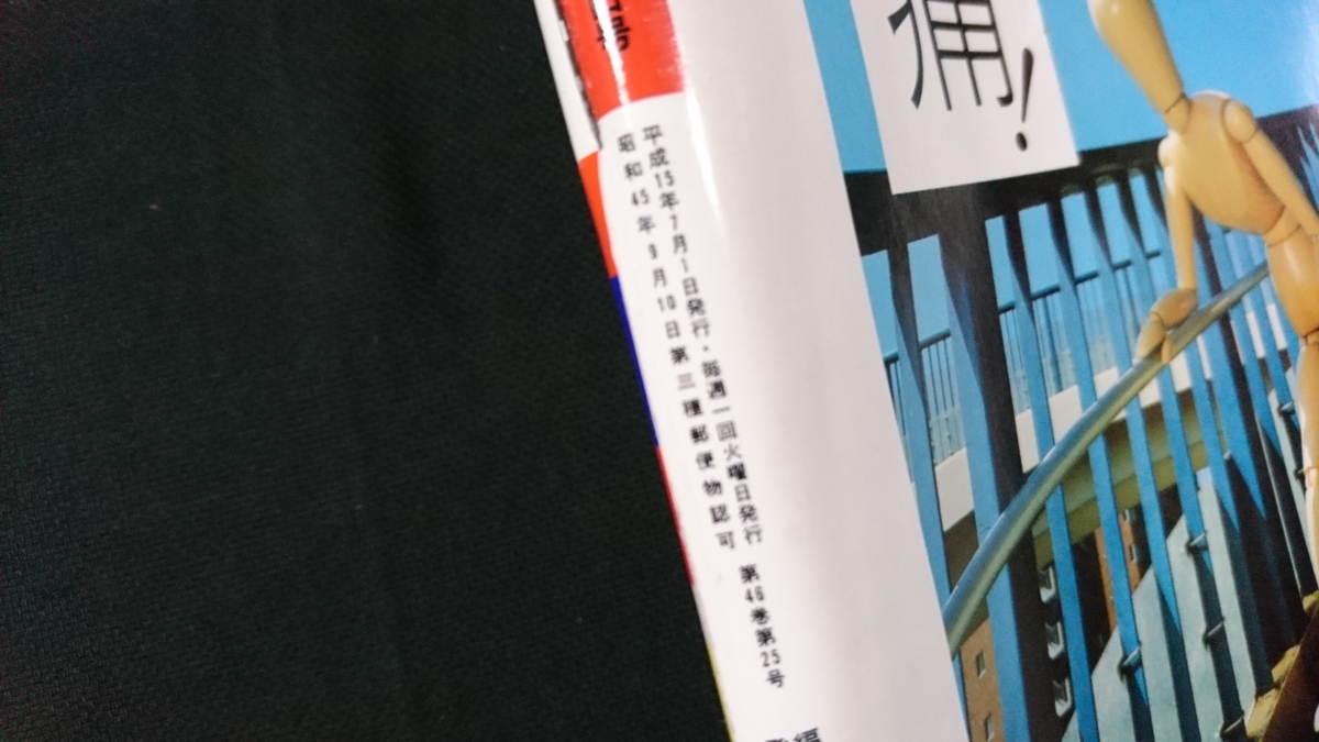 ｎ●　女性自身　平成15年7月1日号　出産・子育て大特集　藤原紀香　石野真子　窪塚洋介　飯島愛　レトロ・アンティーク・コレクション/J05_画像4