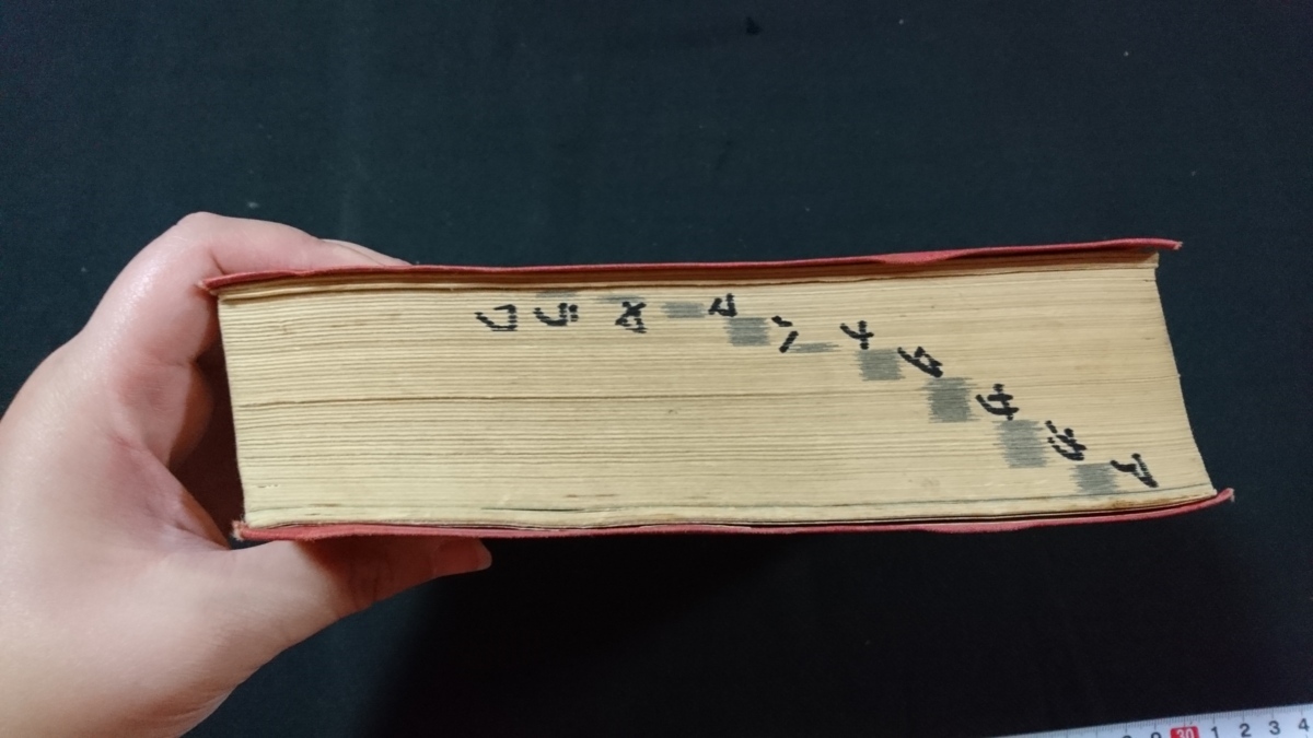 ｎ●●　古い辞典　国語新辞典　改訂新版　金田一京助/編　昭和44年改訂新版発行　小学館　レトロ・アンティーク・コレクション/B上_画像5